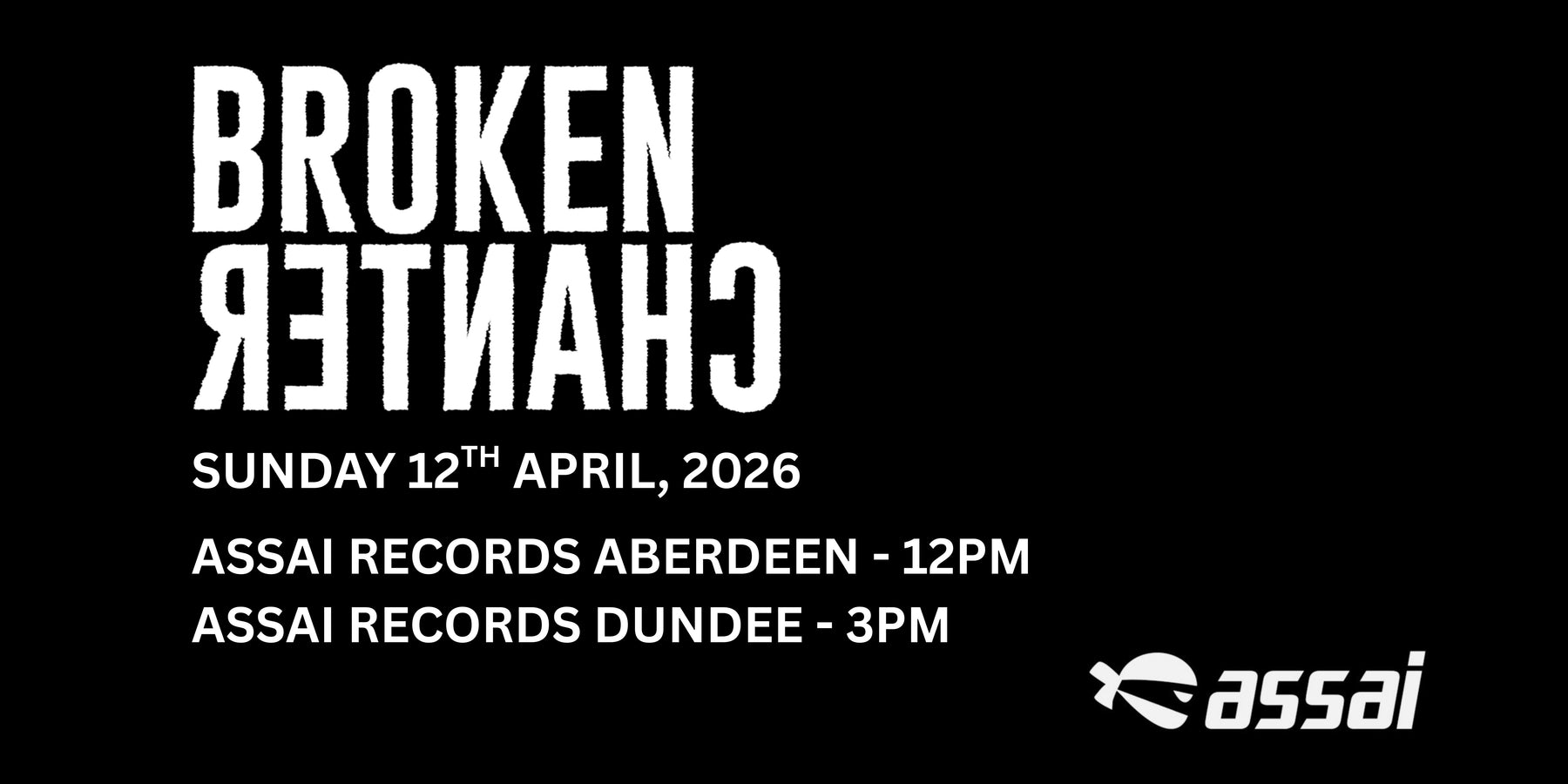 Broken Chanter Assai Aberdeen and Dundee