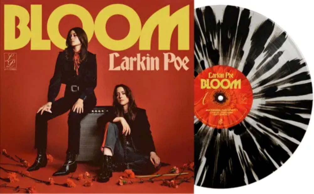 Larkin Poe Bloom Vinyl LP Black & White Splatter 2025