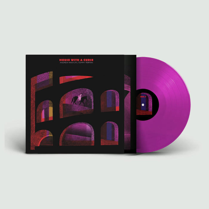 Andrew Wasylyk & Tommy Perman House With A Curse Vinyl LP Dark Magenta Colour + Booklet Due Out 16/10/26