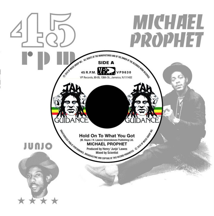 Michael Prophet Hold On To What You Got 7" Vinyl Single New 2019