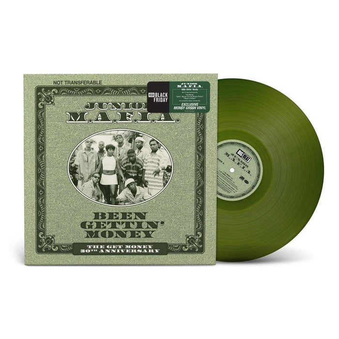 Junior M.A.F.I.A. Gettin Money (The Get Money 30th Anniversary) 12" Vinyl EP Green Colour Black Friday 2025