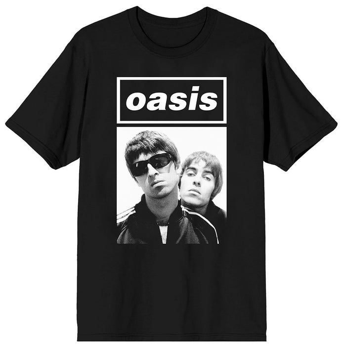 Oasis Noel & Liam Boxed Photo Black XX-Large T-Shirt