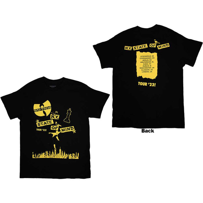 Wu-Tang Clan Tour '23 NY State Of Mind Black XX-Large T-Shirt