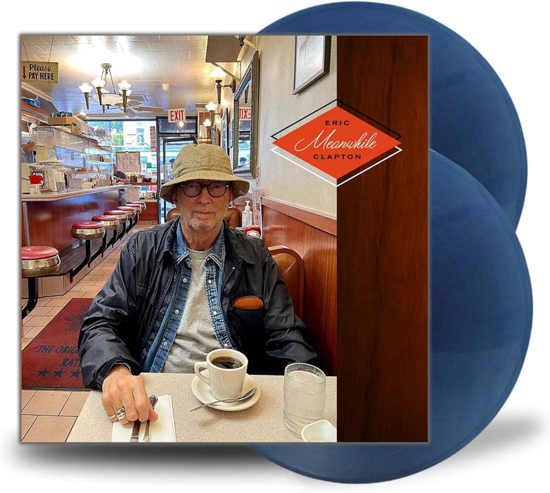 Eric Clapton Meanwhile Vinyl LP Blue Colour 2025
