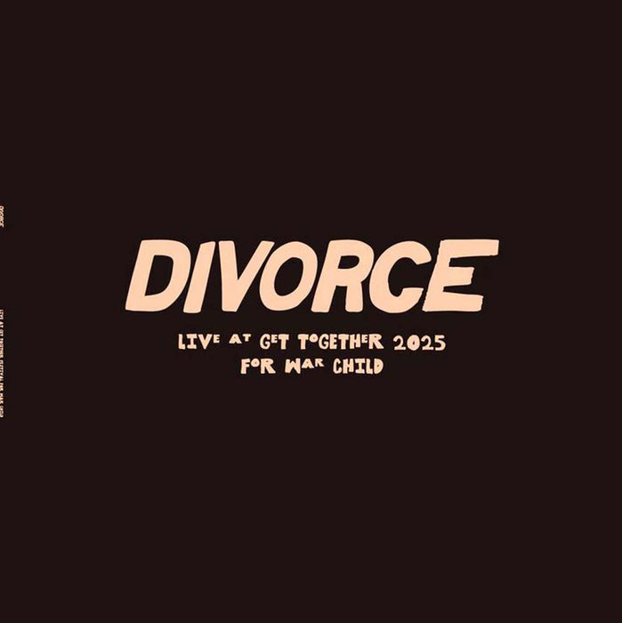 Divorce Live At Get Together 2025 12" Vinyl Red Colour War Child RSD 2026