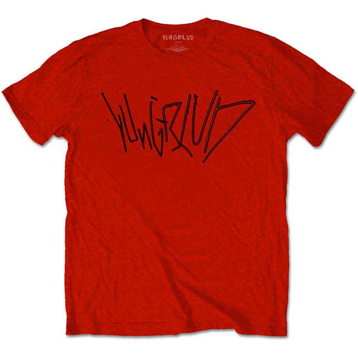 Yungblud Life on Mars Red Large T-Shirt