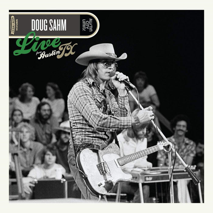 Doug Sahm Live From Austin, TX Vinyl LP Transparent Green Colour 2023