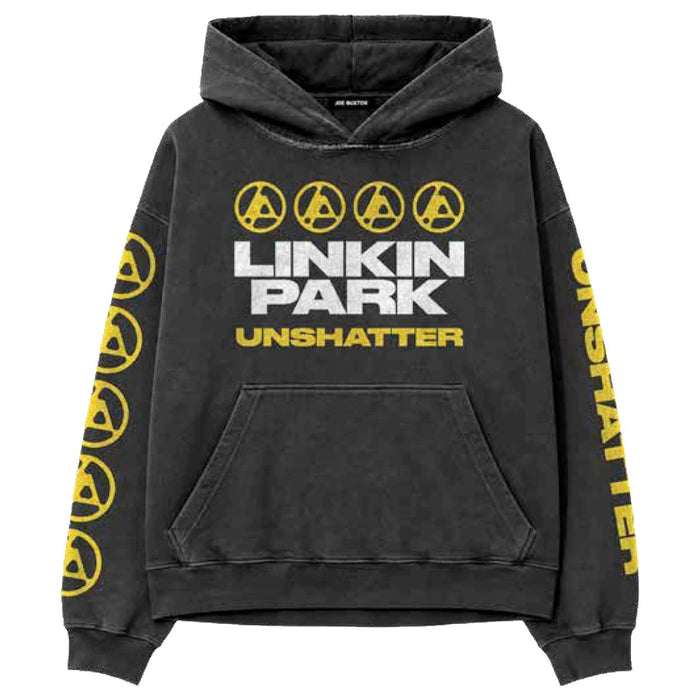Linkin Park Unshatter Charcoal Grey Small Hoodie