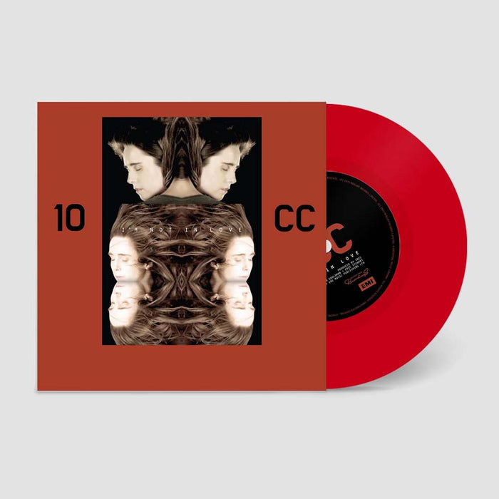 10cc I'm Not In Love 7" Vinyl Single Red Colour 2025