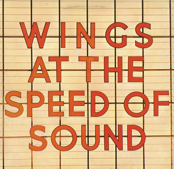 WINGS Wings At The Speed Of Sound Vinyl LP Reissue 2017