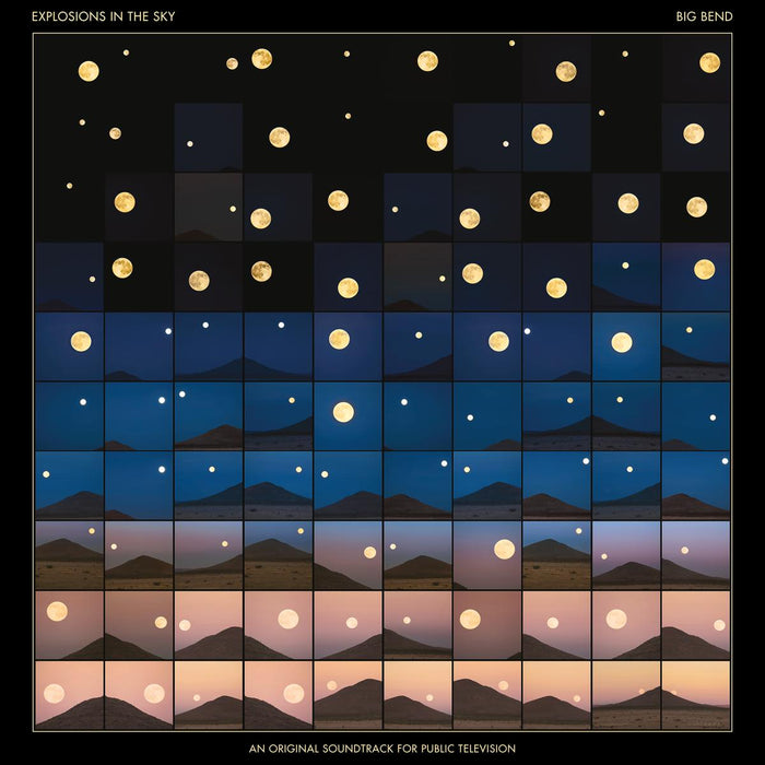 Explosions In The Sky Big Bend (An Original Soundtrack For Public Television) Vinyl LP Indies Blue Colour 2021