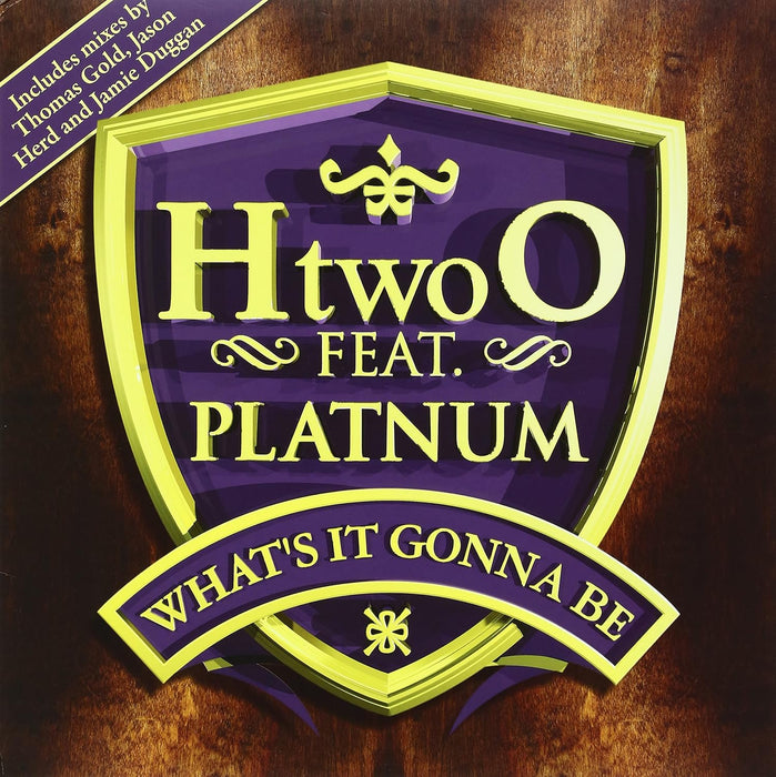 H Two O Feat. Platnum What's It Gonna Be 12" Vinyl Single 2008