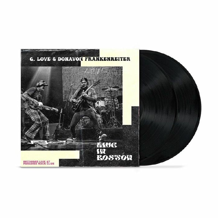 G. Love & Donavon Frankenreiter Live in Boston Vinyl Record LP Due Out 04/09/26