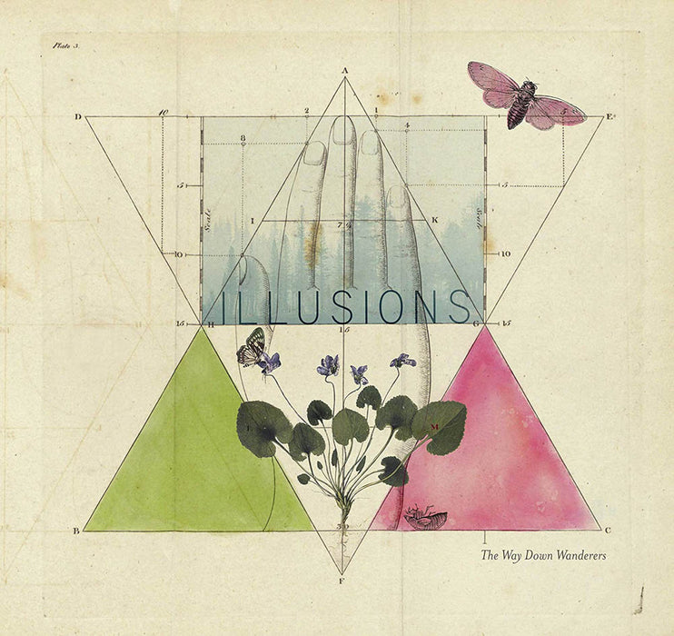 The Way Down Wanderers Illusions Clear Vinyl LP 2019