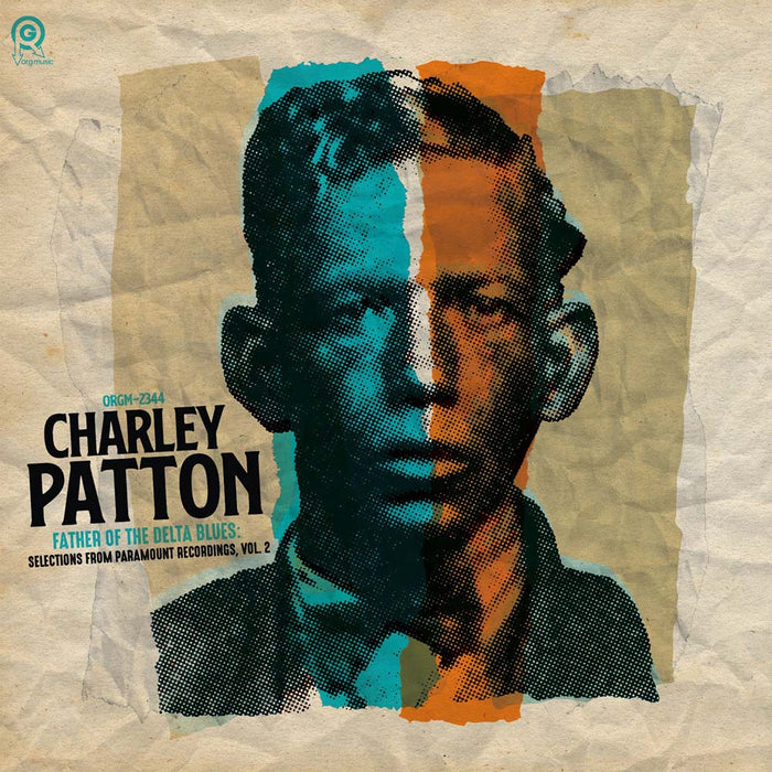 Charley Patton Father Of The Delta Blues: Selections From Paramount Recordings, Vol. 2 Vinyl LP Transparent Orange Colour Black Friday 2025