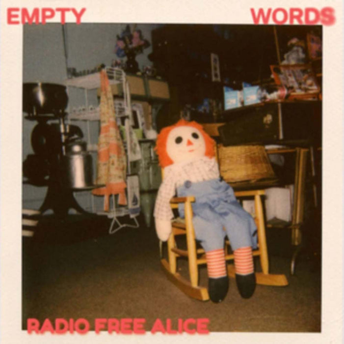 Radio Free Alice Empty Words 7" Vinyl Single White Colour 2025