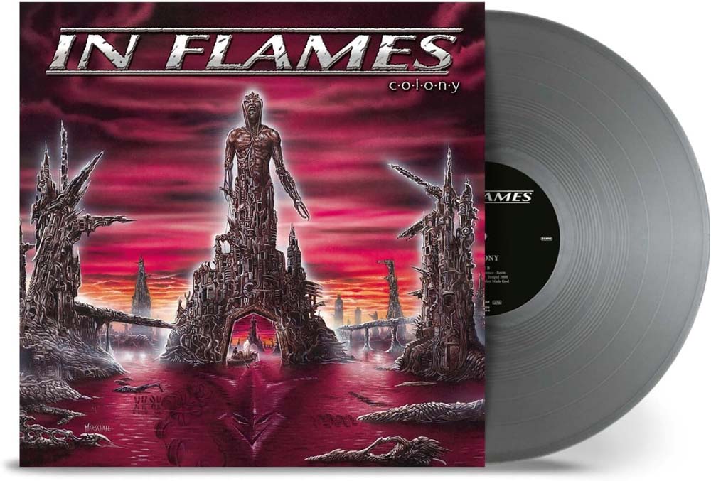 In Flames Colony Vinyl LP Silver Colour 2024