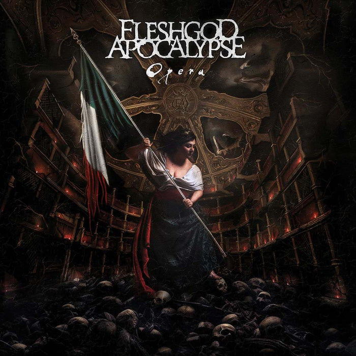 Fleshgod Apocalypse Opera  Vinyl LP Copper & Black Marble Colour 2025
