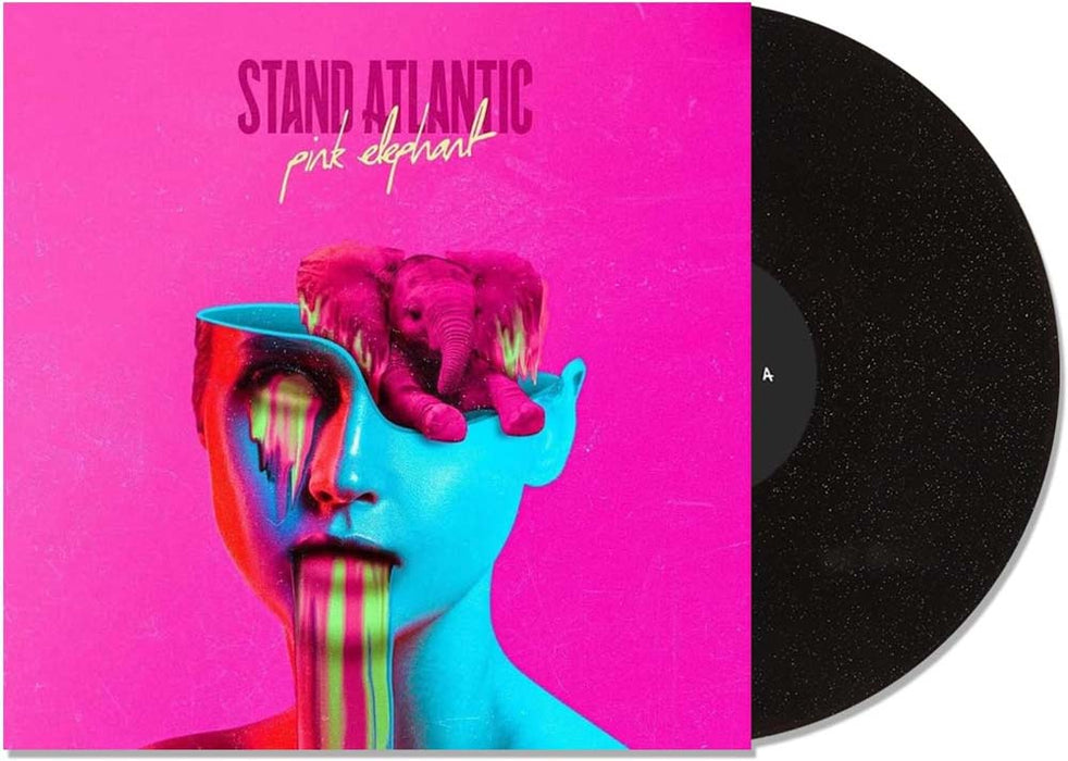 Stand Atlantic Pink Elephant Vinyl LP Black Glitter Colour 2025
