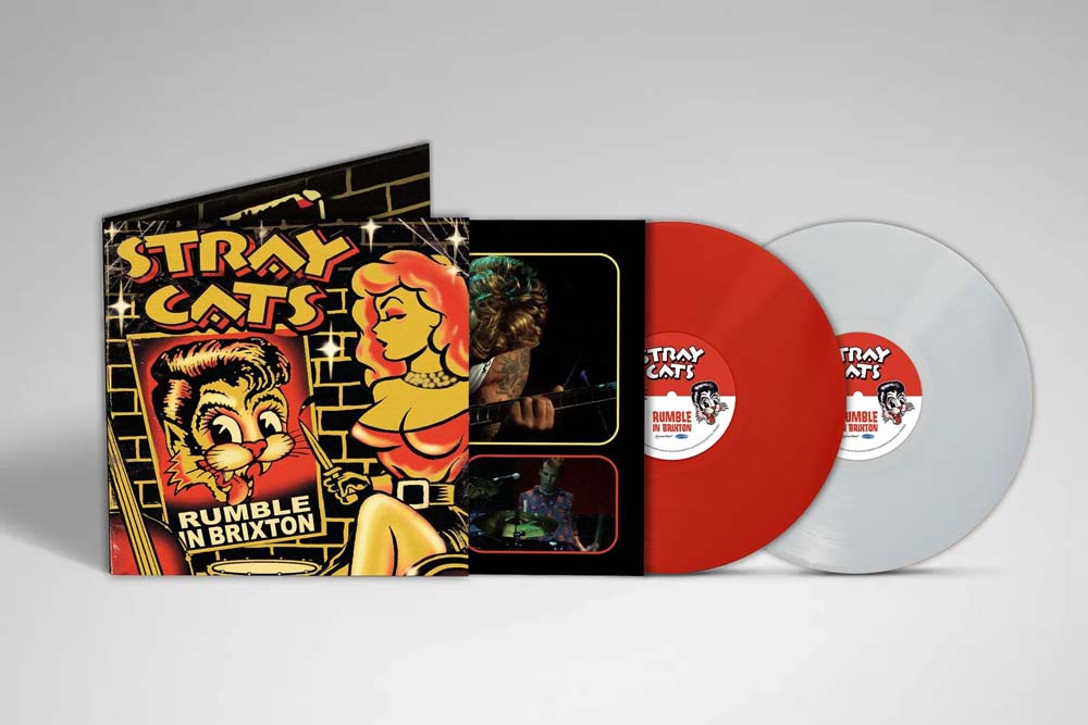 Stray Cats Rumble In Brixton Live Vinyl LP Red & Clear Colour RSD 2026