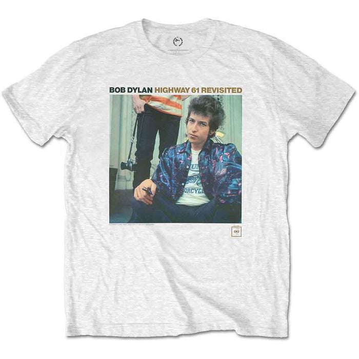 Bob Dylan Highway 61 Revisited White X-Large T-Shirt