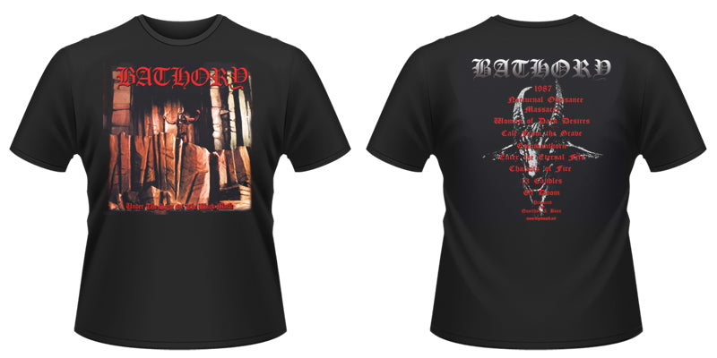 BATHORY UNDER THE SIGN... LARGE MENS T SHIRT NEW OFFICIAL