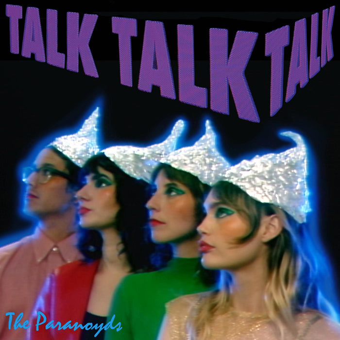 The Paranoyds Talk Talk Talk Vinyl LP Indies Violet Colour 2022