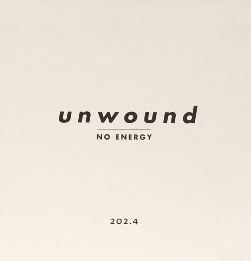 UNWOUND NO ENERGY LP VINYL NEW (US) 33RPM