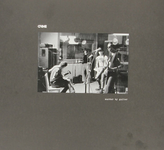 CRIME MURDER BY GUITAR LP VINYL NEW 2015 33RPM