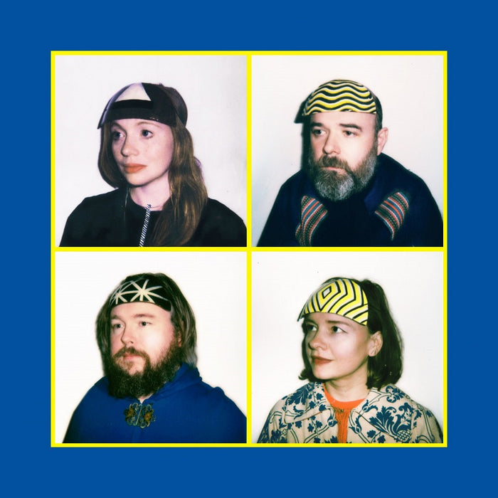 Hen Ogledd - Free Humans Vinyl LP Indies Yellow & Blue Colour 2020