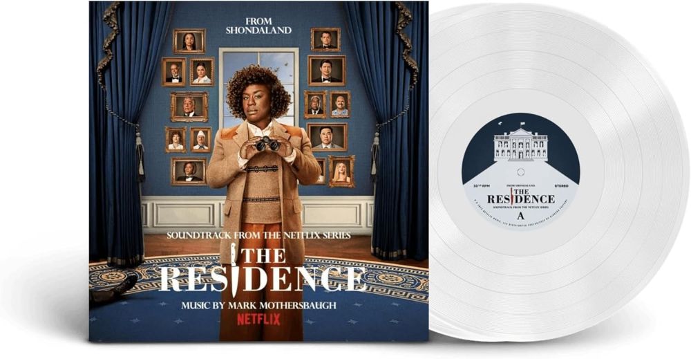 Mark Mothersbaugh The Residence (Soundtrack from the Netflix Series) Vinyl LP Opaque White Colour 2025