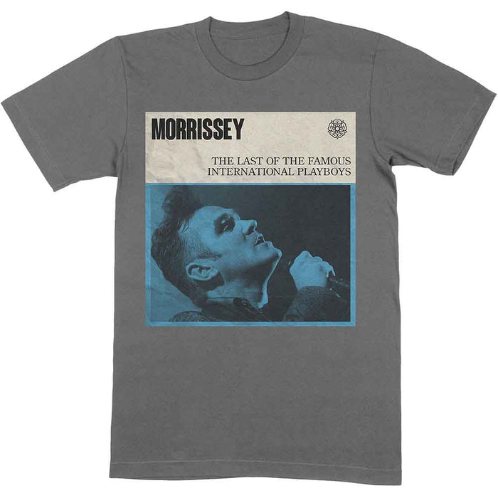 Morrissey International Playboys Charcoal Grey Large T-Shirt