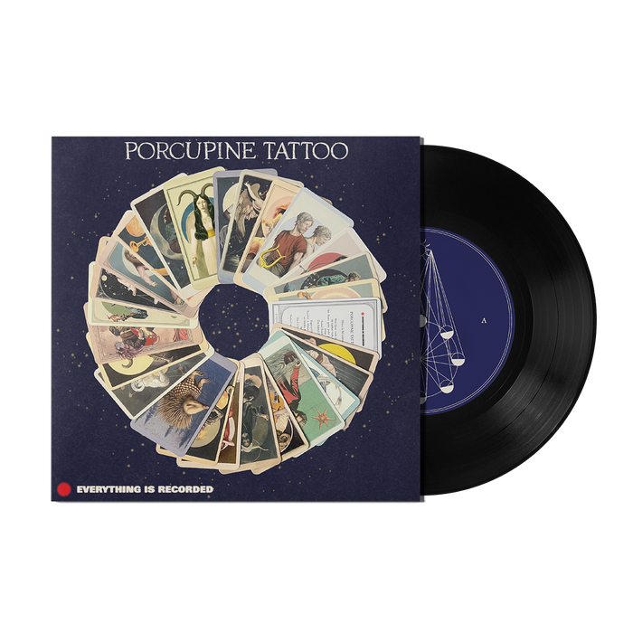 Everything Is Recorded & Noah Cyrus & Bill Callahan Porcupine Tattoo 7" Vinyl Single 2025