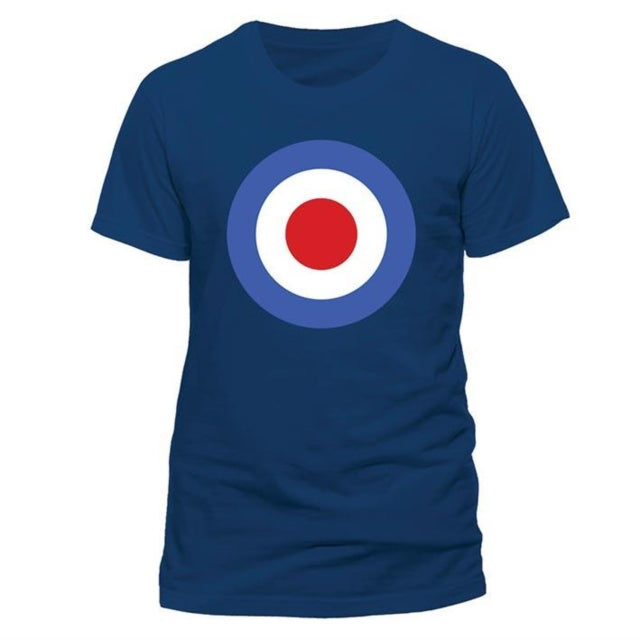 Mod Target Navy Large Unisex T-Shirt