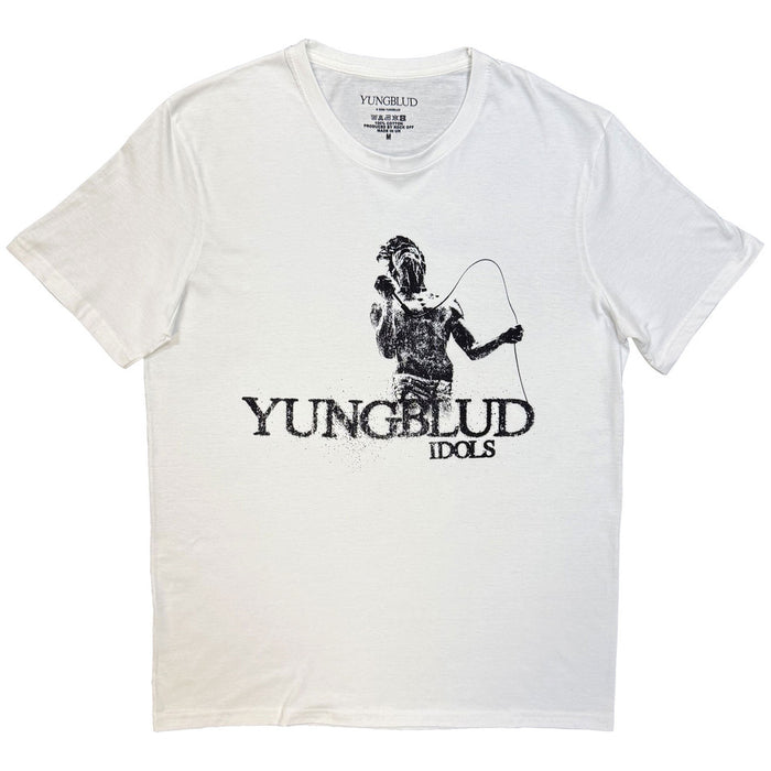 Yungblud Idols Mic White Large T-Shirt
