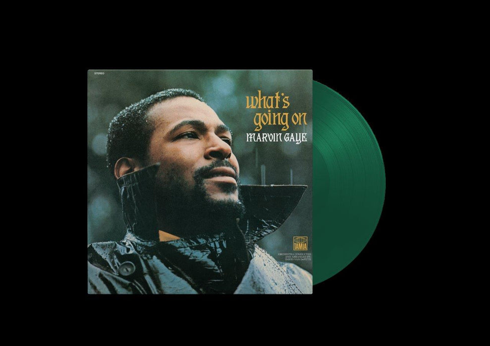 Marvin Gaye What's Going On Vinyl LP Evergreen Colour 2025