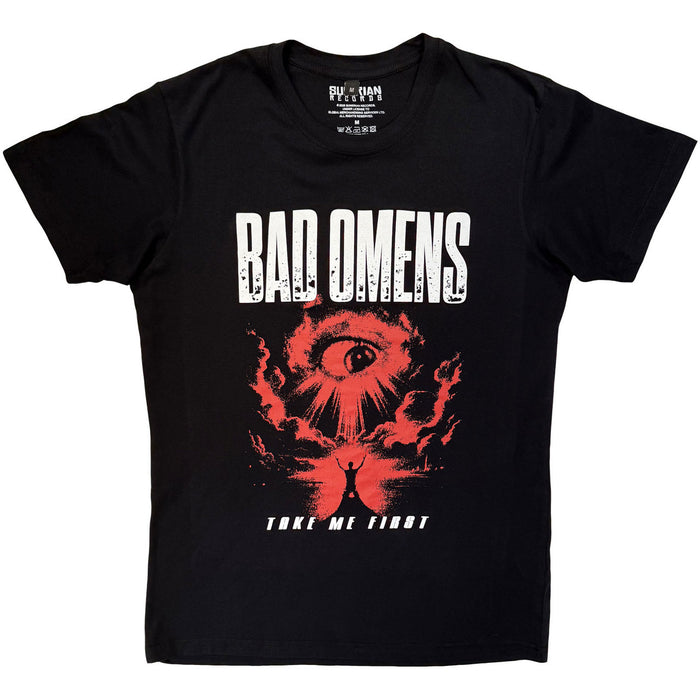 Bad Omens Red Eye Black X-Large T-Shirt
