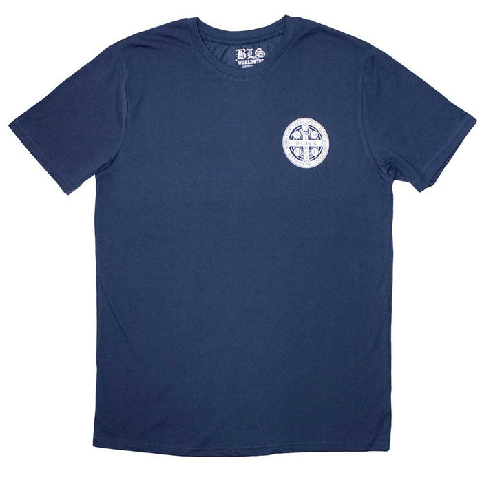 Black Label Society Mini SDMF Emblem Denim Blue Small T-Shirt
