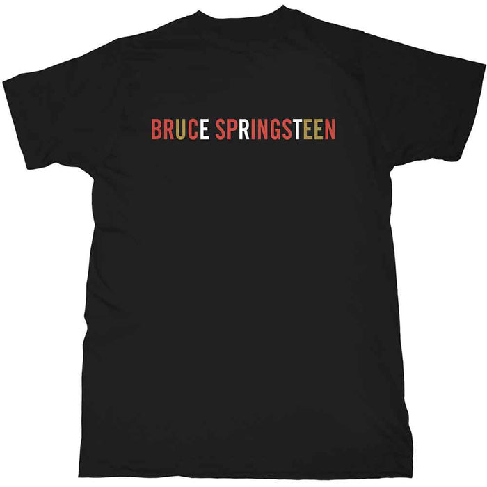Bruce Springsteen Logo Black Small T-Shirt
