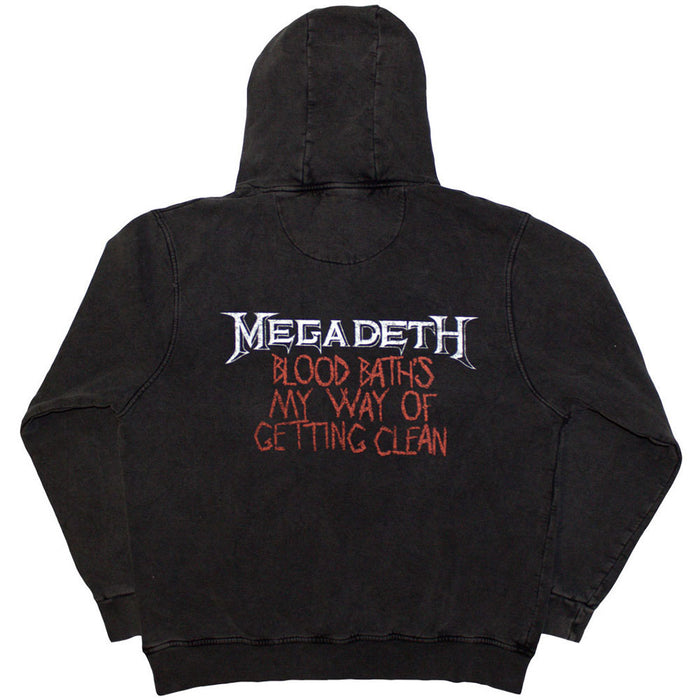 Megadeth Charcoal Grey Medium Hoodie