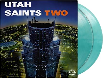 Utah Saints Two Vinyl LP Clear & Turquoise Marble Colour 2026