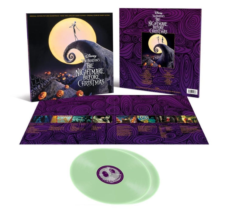 Various Artists The Nightmare Before Christmas Vinyl LP Glow in the Dark Colour Due Out 12/12/25