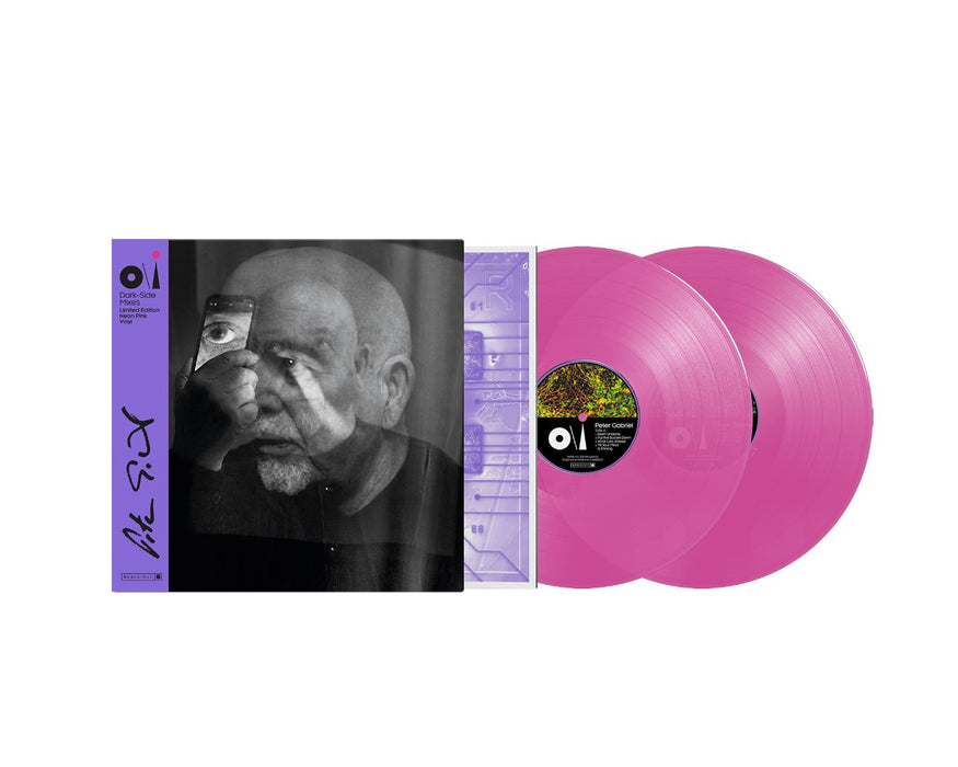 Peter Gabriel o\i Vinyl LP Dark-Side Mix Indies Neon Pink Colour Due Out 27/11/26