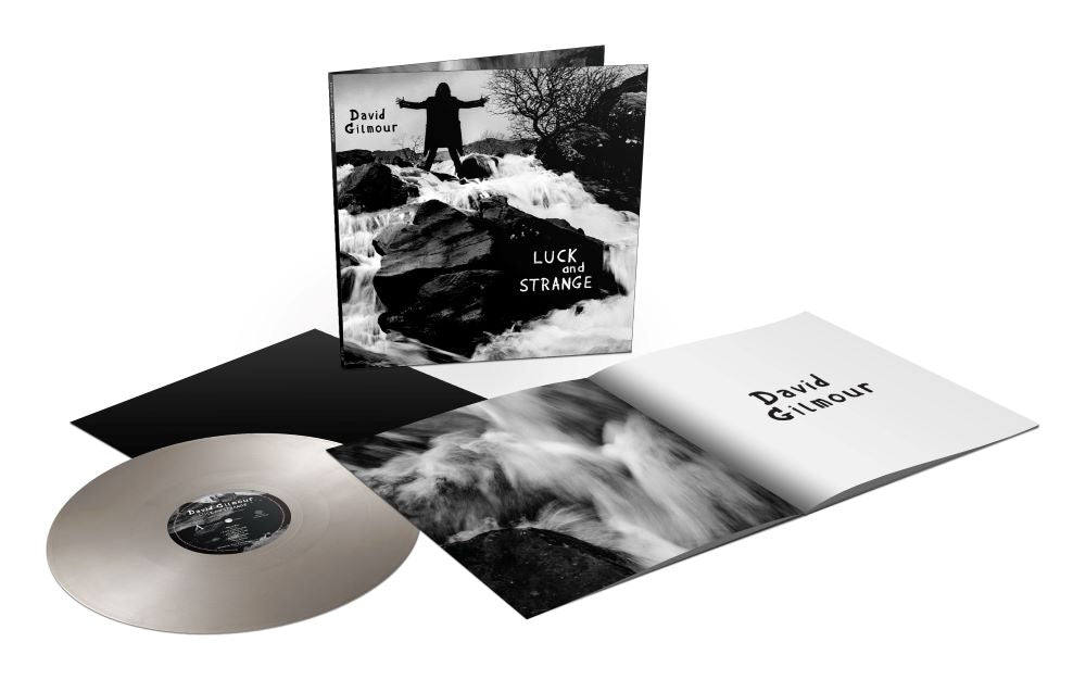 David Gilmour Luck and Strange Vinyl LP Indies Opaque Silver Colour 2024