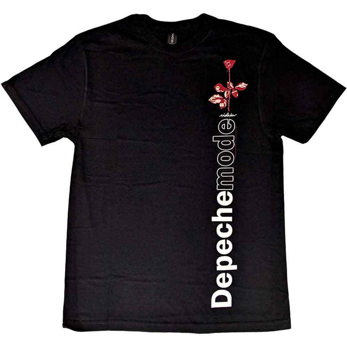 Depeche Mode Violator Side Rose Black Medium T-Shirt
