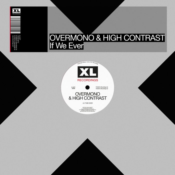 Overmono & High Contrast If We Ever 12" Vinyl Single Indies 2025