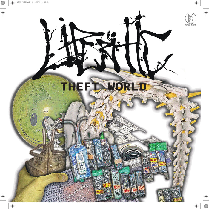 Lip Critic Theft World Vinyl LP Silver Metallic Colour 2026