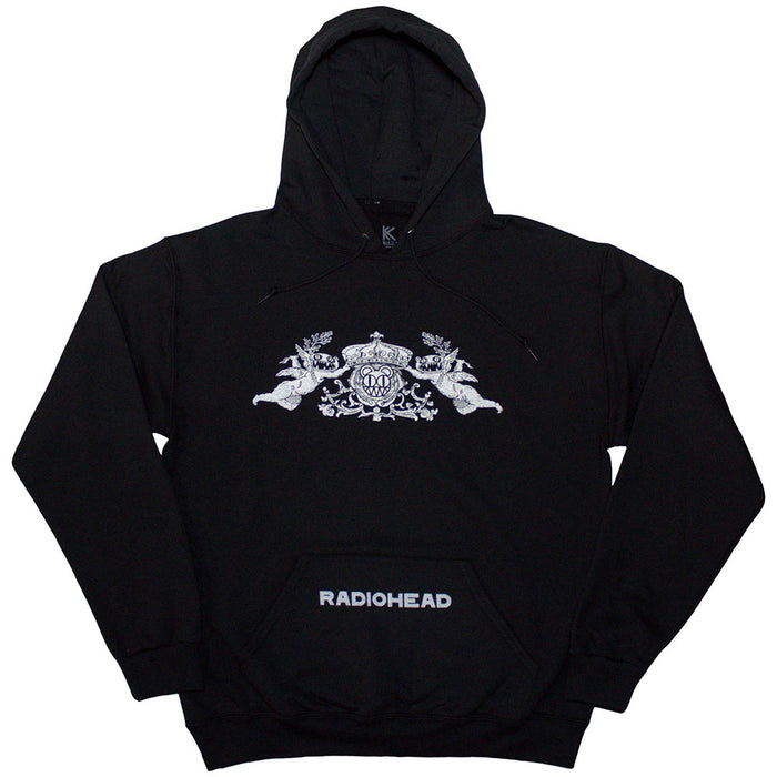 Radiohead Bearhead Crest Black Small Hoodie