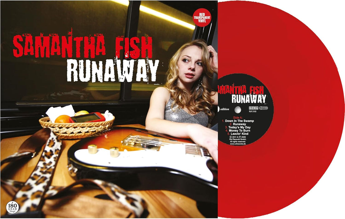 Samantha Fish Runaway Vinyl LP Red Colour 2025