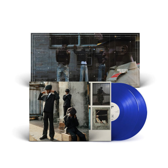 Ezra Collective Here Because of Hope Vinyl LP Transparent Ocean Blue Colour Due Out 11/09/26